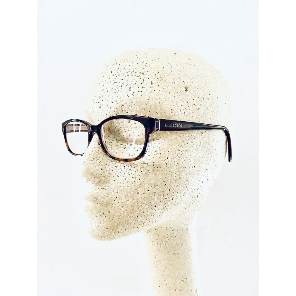 Kate Spade NY Tortoise & Purple Inside Glasses Flexible Temples